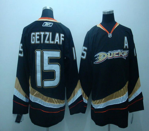 Anaheim Ducks Ryan Getzlaf Premier #15 black Home Jersey