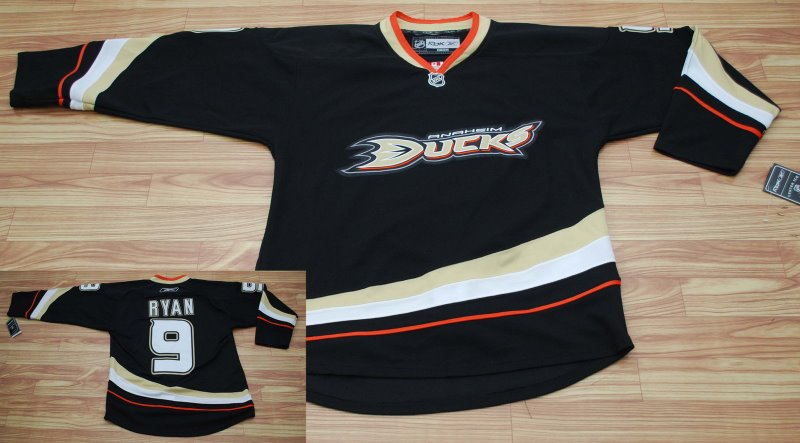 NHL Anaheim Ducks #9 Ryan Home Black Jersey