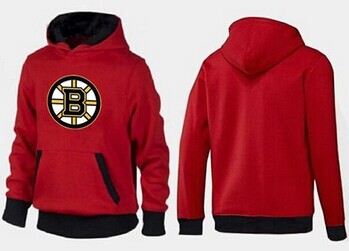 Boston Bruins Pullover Hoodie Red & Black