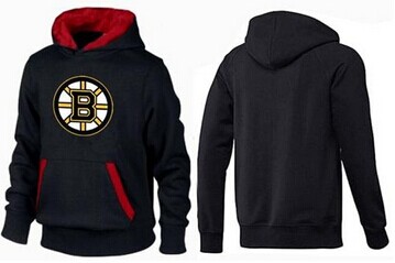 Boston Bruins Pullover Hoodie Black & Red