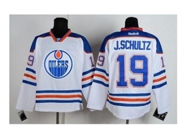 nhl jerseys edmonton oilers #19 j.schultz white(j.schultz)