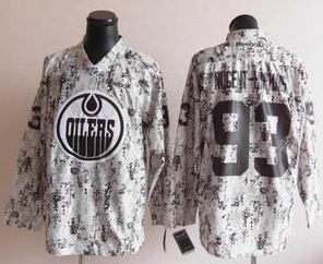 edmonton oilers 93 ryan nugent hopkins camouflage jerseys