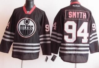 2012 edmonton oilers 94 ryan smyth black jerseys