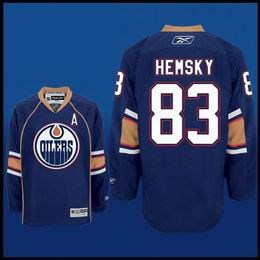 edmonton oilers 83 hemsky jerseys navy