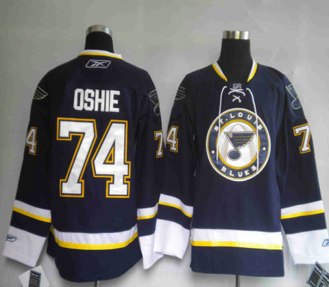 St Louis Blues 74# OSHIE Third Jersey