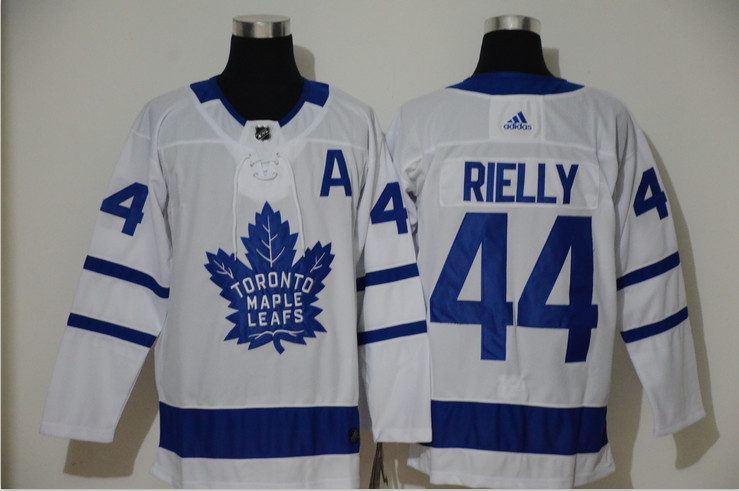 Maple Leafs 44 Morgan Rielly White Adidas Jersey