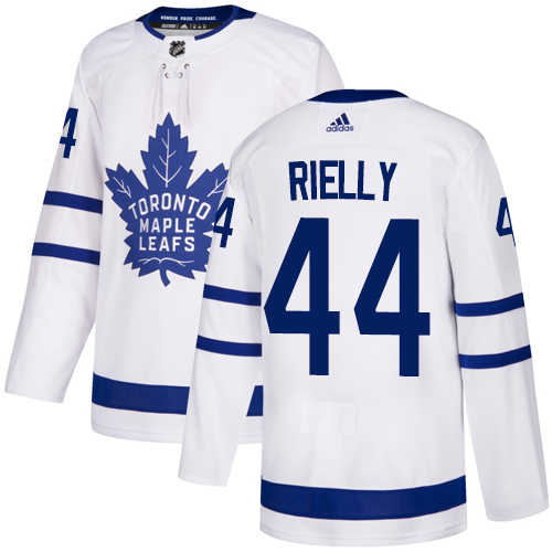 Maple Leafs #44 Morgan Rielly White Road Authentic Stitched Hockey Jersey