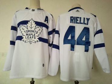 Maple Leafs 44 Morgan Rielly White 2018 NHL Stadium Series Adidas Jersey