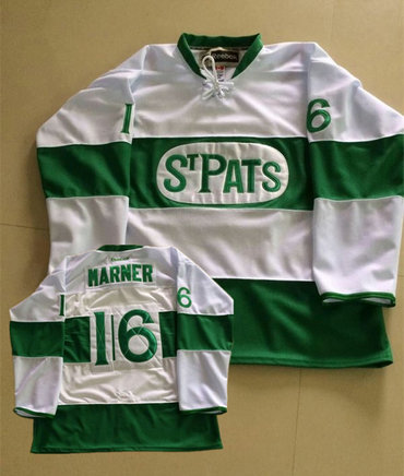 Maple Leafs 16 Mitchell Marner White St. Pats Reebok Jersey