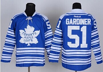 Toronto Maple Leafs #51 Jake Gardiner Blue 2014 Winter Classic Stitched NHL Jersey