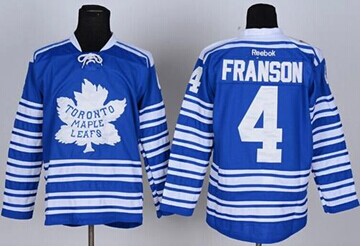 Toronto Maple Leafs #4 Cody Franson Blue 2014 Winter Classic Stitched NHL Jersey