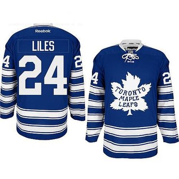 nhl jerseys toronto maple leafs #24 John-Michael Liles blue(2014 winter classic)