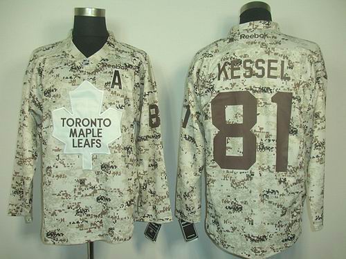 Toronto Maple Leafs 81 Phil Kessel Camouflage Jersey