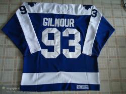 NHL Toronto Maple Leafs #93 Gilmour Blue jerseys