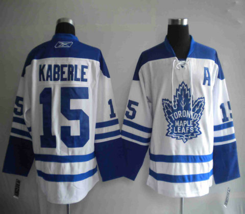 NHL Jerseys Pittaburgh Toronto Maple Leafs 15# KABERLE WHITE