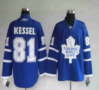 Pittaburgh Toronto Maple Leafs 81# KESSEL blue jerseys