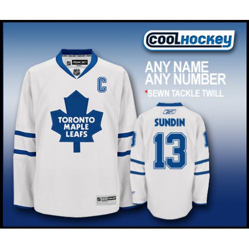 Toronto Maple Leafs SUNDIN #13 white Rbk Jersey