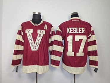 nhl jerseys vancouver canucks #17 kesler red(patch A)