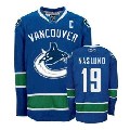 nhl vancouver canucks #19 markus naslund blue jersey