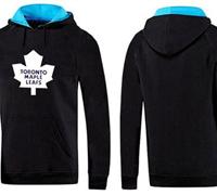 Toronto Maple Leafs Pullover Hoodie Black & Blue