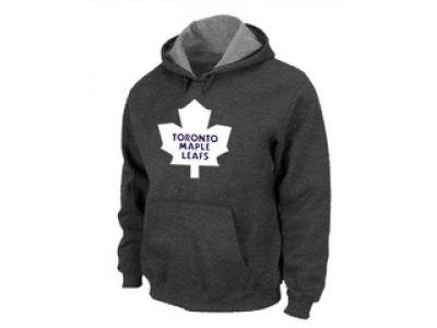 NHL Toronto Maple Leafs Big & Tall Logo Pullover Hoodie D.Grey