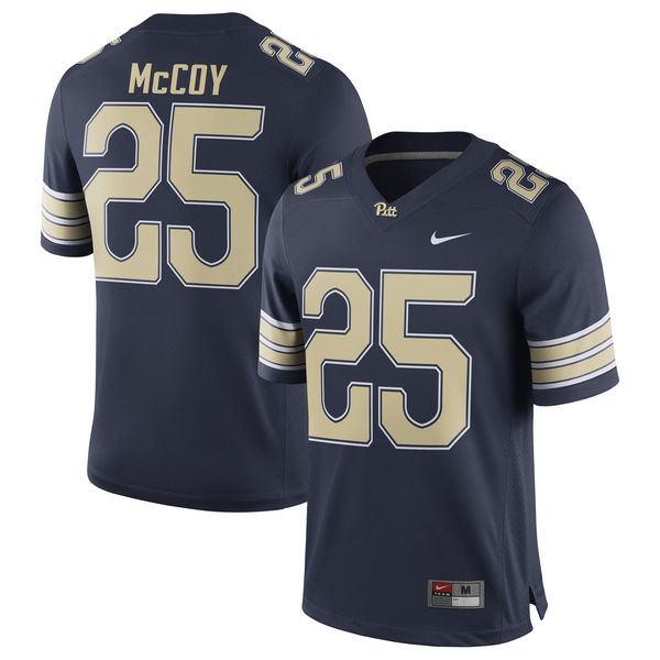 Nike Pitt Panthers #25 LeSean McCoy Alumni Football Navy Jersey