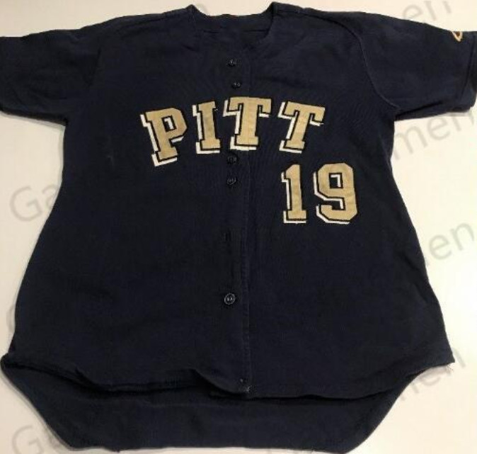 Custom PITT Pittsburgh Panthers Black Baseball Jerseys