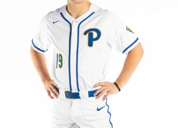 Custom PITT Pittsburgh Panthers White Baseball Jersey