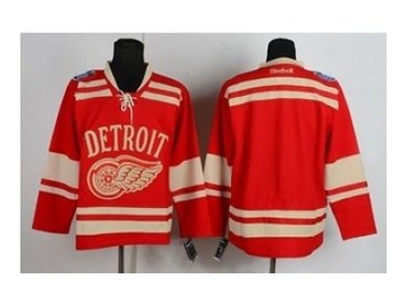 nhl jerseys detroit red wings blank red(2014 winter classic)