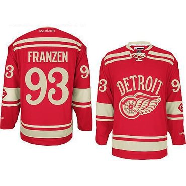 nhl jerseys detroit red wings #93 Johan Franzen red(2014 winter classic)