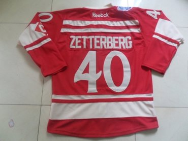 nhl jerseys detroit red wings #40 zetterberg red(2014 winter classic)