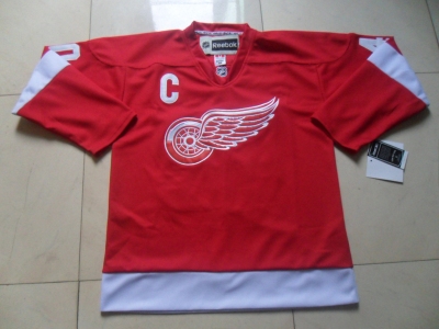 nhl jerseys detroit red wings #40 zetterberg red(C patch)