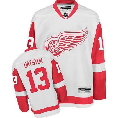 rbk hockey jerseys,detroit red wings #13 pavel datsyuk white