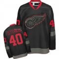 2011 detroit 40 henrik zetterberg black ice hockey jersey