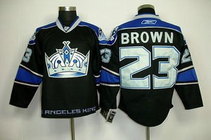 los angeles kings 23 brown black blue