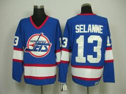 NFL New York Jets 13# Selanne blue jerseys Throwback