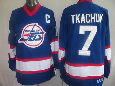 NHL NEW YORK JETS 7 TLACHUK BLUE