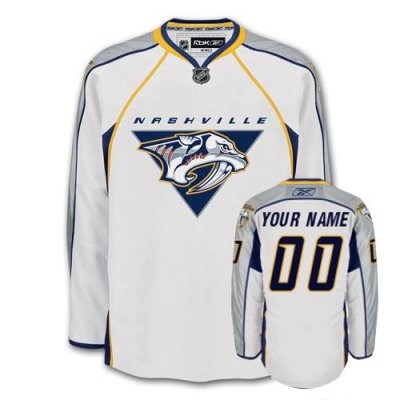 nashville predators road customized hockey jersey