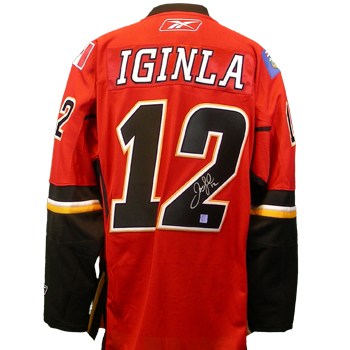 calgary flames 12 iginla red