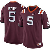 Nike Men's Virginia Tech Hokies #5 Tyrod Taylor Maroon Replica College Alumni Jersey