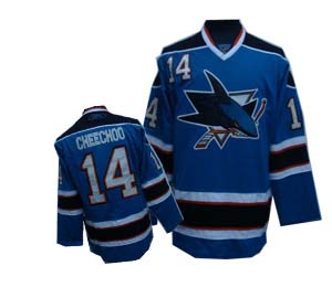 San Jose Sharks 14 Blue CHEECHOO Jersey