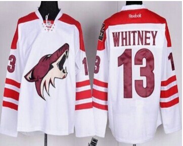 Phoenix Coyotes #13 Ray Whitney White Road Hockey Jersey