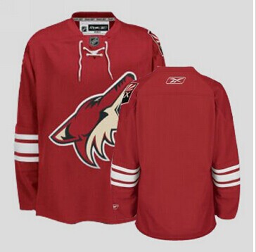 Phoenix Coyotes Blank Stitched Red Hockey Jersey