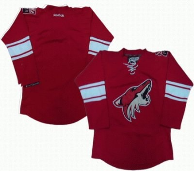 phoenix coyotes blank red jerseys