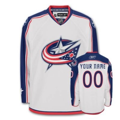 columbus blue jackets road customized hockey jersey