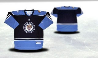 florida panthers youth blue third jersey (blank or customized)