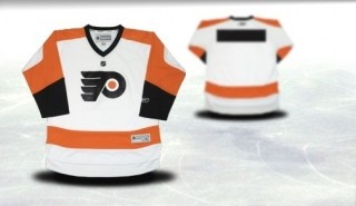 philadelphia flyers youth white jersey (blank or customized)