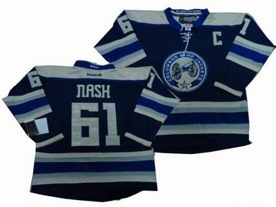 columbus blue jackets 61 rick nash jerseys blue