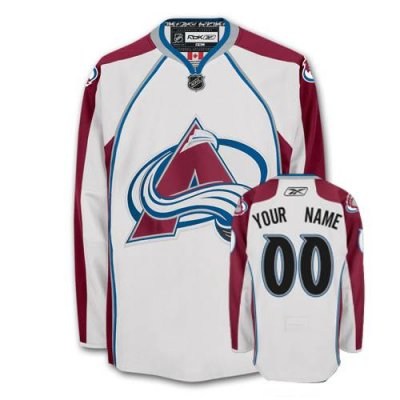 colorado avalanche road customized hockey jersey