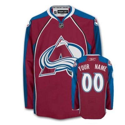 colorado avalanche home customized hockey jersey